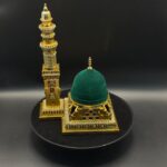 ⁦مجسم المسجد النبوي الشريف والقبة الخضراء⁩ - الصورة ⁦4⁩